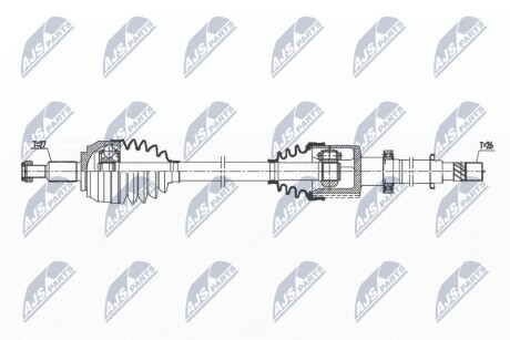 ПОЛУОСЬ NTY NPW-RE-174