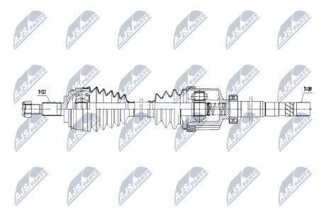 ПОЛУОСЬ NTY NPW-RE-185