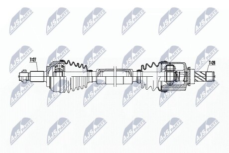 ПОЛУОСЬ NTY NPW-RE-193