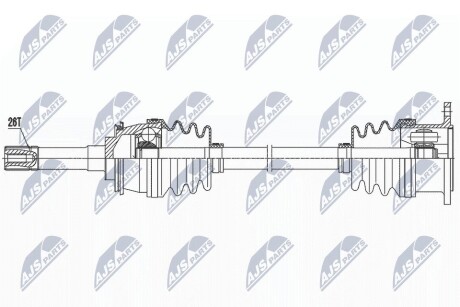 ПОЛУОСЬ NTY NPW-SU-056