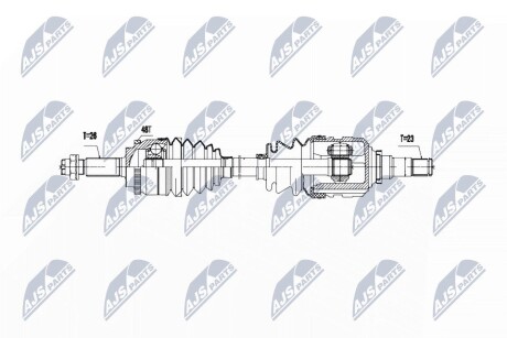 ПОЛУОСЬ NTY NPW-TY-056 (фото 1)