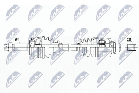 ПОЛУОСЬ NTY NPW-TY-113 (фото 1)