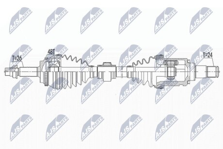 ПОЛУОСЬ NTY NPW-TY-137 (фото 1)