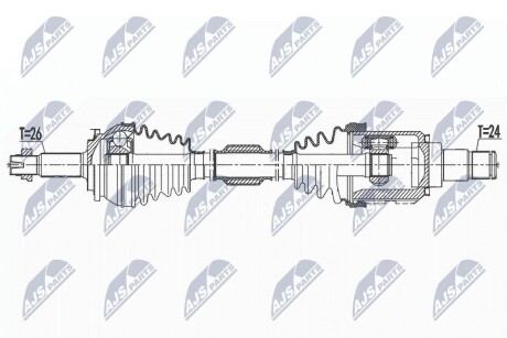 ПОЛУОСЬ NTY NPW-TY-155 (фото 1)