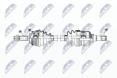 ПОЛУОСЬ NTY NPW-TY-178