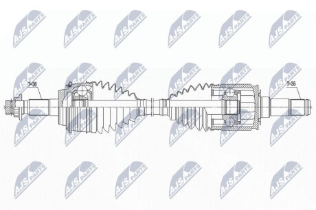 ПОЛУОСЬ NTY NPW-TY-181 (фото 1)