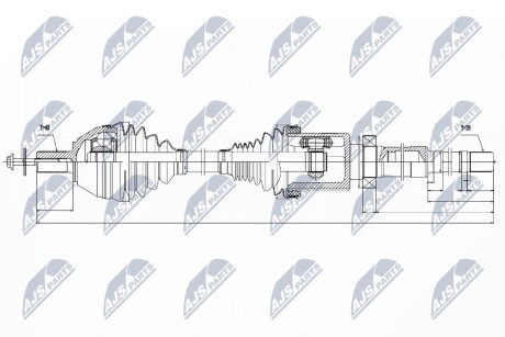 ПОЛУОСЬ NTY NPW-VV-039