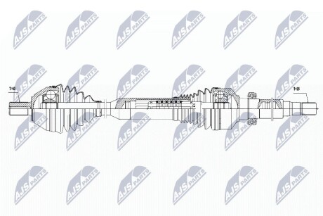 ПОЛУОСЬ NTY NPW-VV-051