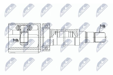 ШАРНИР РАВНЫХ УГЛОВЫХ СКОРОСТЕЙ NTY NPW-VV-085