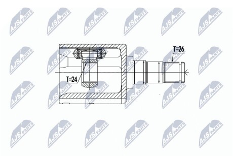 ШАРНИР РАВНЫХ УГЛОВЫХ СКОРОСТЕЙ NTY NPW-VV-090