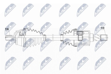 ПОЛУОСЬ NTY NPW-VV-109 (фото 1)