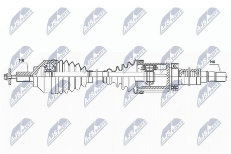 ПОЛУОСЬ NTY NPW-VV-138