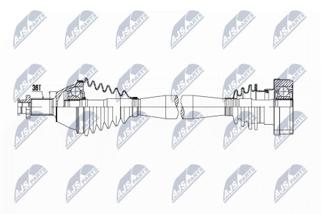 ПОЛУОСЬ NTY NPW-VW-056