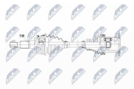 ПОЛУОСЬ NTY NPW-VW-065