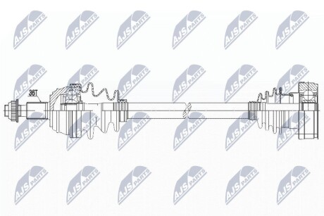 ПОЛУОСЬ NTY NPW-VW-097