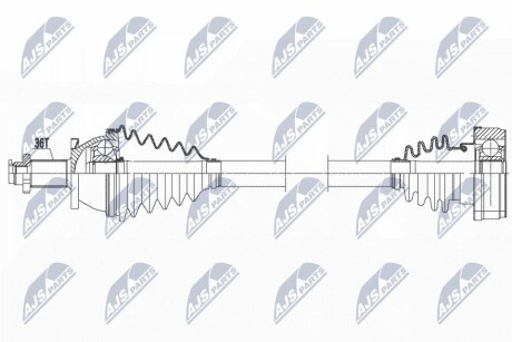 ПОЛУОСЬ NTY NPW-VW-105