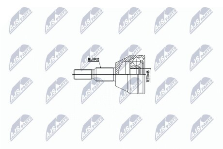 ШАРНИР РАВНЫХ УГЛОВЫХ СКОРОСТЕЙ NTY NPZ-CH-028