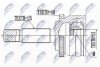 ШАРНИР РАВНЫХ УГЛОВЫХ СКОРОСТЕЙ NTY NPZ-HY-556 (фото 1)