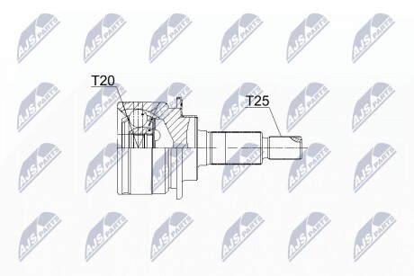 ШАРНИР РАВНЫХ УГЛОВЫХ СКОРОСТЕЙ NTY NPZ-SU-035