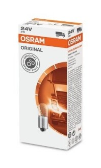 ЛАМПА 24V 2W BA9s FS STANDARD OSRAM 3797