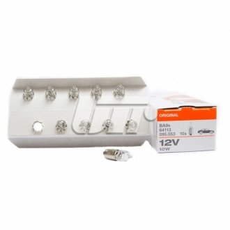 Лампа габаритов H10W BA9s "Angel eyes" OSRAM 64113