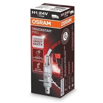 ЛАМПА H1 24V 70W P14.5s FS Truckstar PRO OSRAM 64155TSP