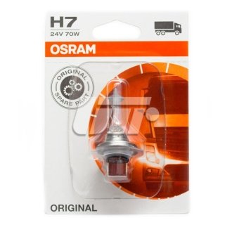 ЛАМПА H7 24V 70W PX26d BLI STANDARD OSRAM 64215-01b