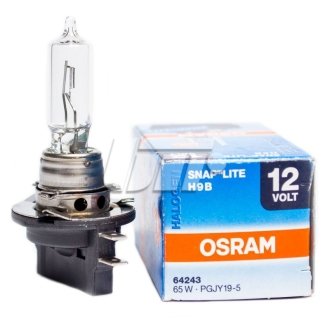 ЛАМПА H9B 12V 65W PGJY19-5 FS1 OSRAM 64243 (фото 1)