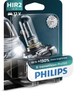 Автолампа галогенова 55W PHILIPS 9012XVPB1