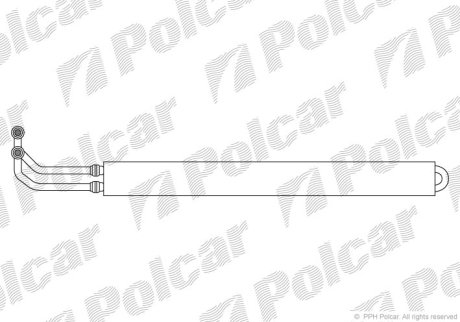 Радіатор масла POLCAR 2017L83X