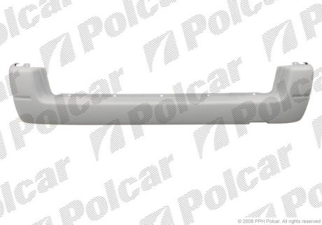 Бампер задній POLCAR 235096-4