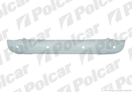 Бампер задній POLCAR 23529612J