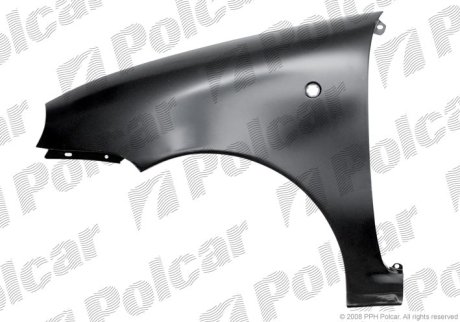 Крило переднє праве POLCAR 300202