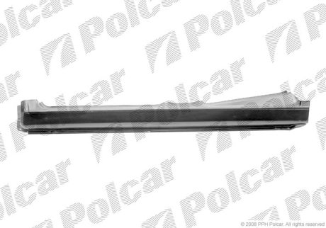 Поріг правий POLCAR 301642-1