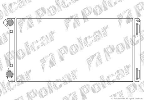 Радіатор охолодження POLCAR 302208A2