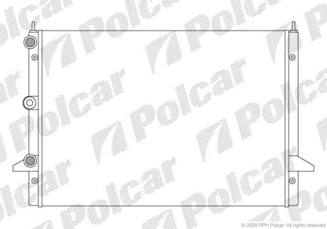 Радіатор охолодження POLCAR 324008-2