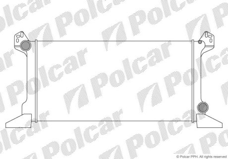 Радіатор охолодження POLCAR 324408A1