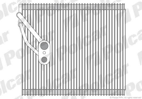 Випарник кондиціонера POLCAR 3415P8-1