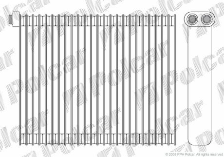 Випарник кондиціонера POLCAR 4405P8-1