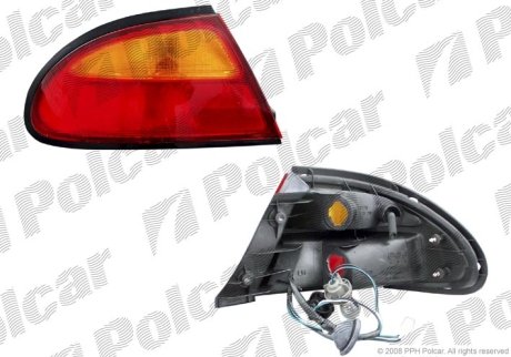 Ліхтар задній POLCAR 4507871E