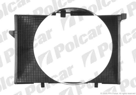 Кожух вентилятора POLCAR 500123