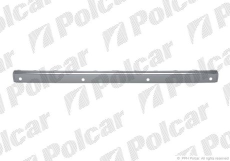 Накладка бампера середня POLCAR 50159615