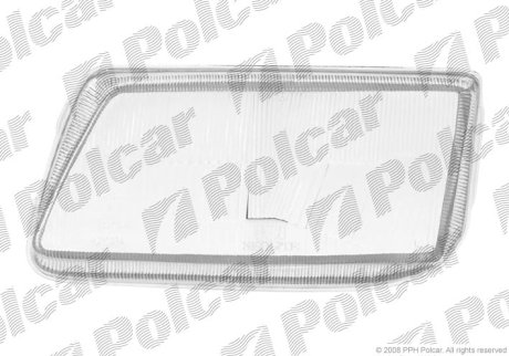 Скло фари POLCAR 5507114E