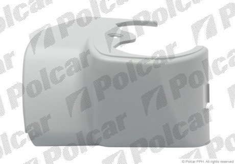 Корпус дзеркала зовнішнього правий POLCAR 551857PM