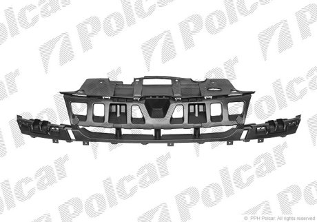 Підсилювач бампера середн POLCAR 60140731