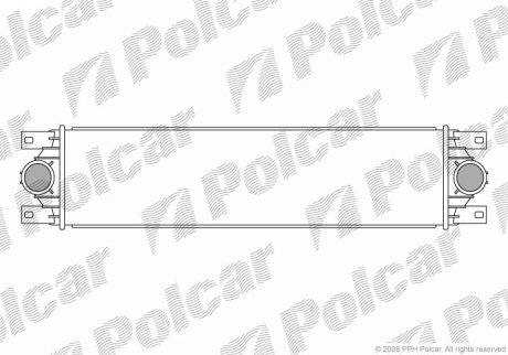 Інтеркулер Renault Master/Opel Movano II 1.9/2.2/2.5 dCi 02- POLCAR 6042J8-1