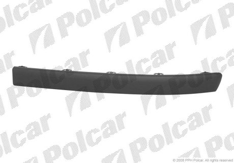 Накладка бампера переднього права POLCAR 605507-6 (фото 1)