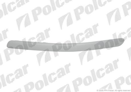 Молдинг бампера правий POLCAR 812507-6