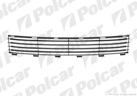 Решітка в бампер середня POLCAR 816227