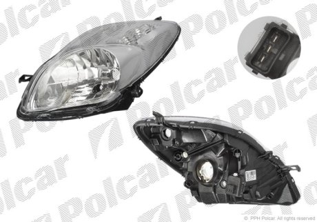 Фара основна POLCAR 8172090E